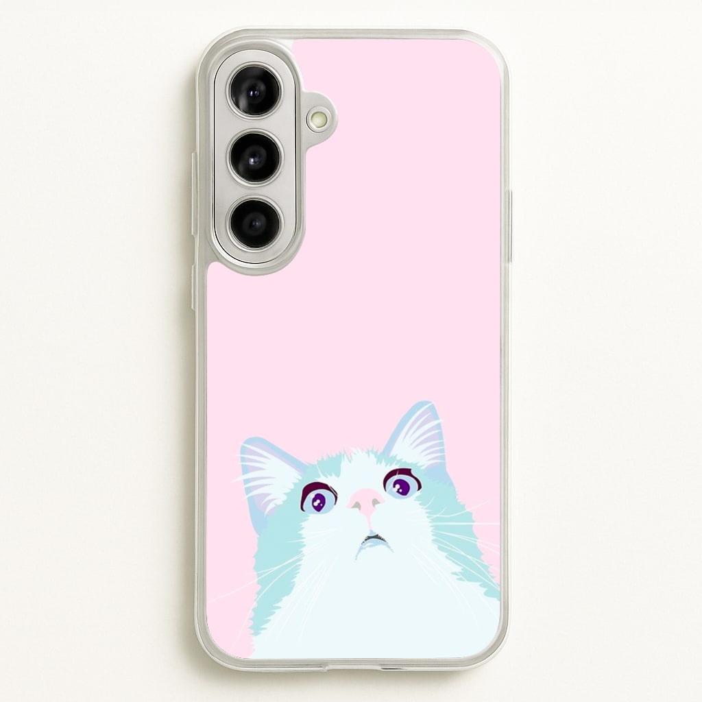 Curious Cat - Phone Case for Galaxy A56