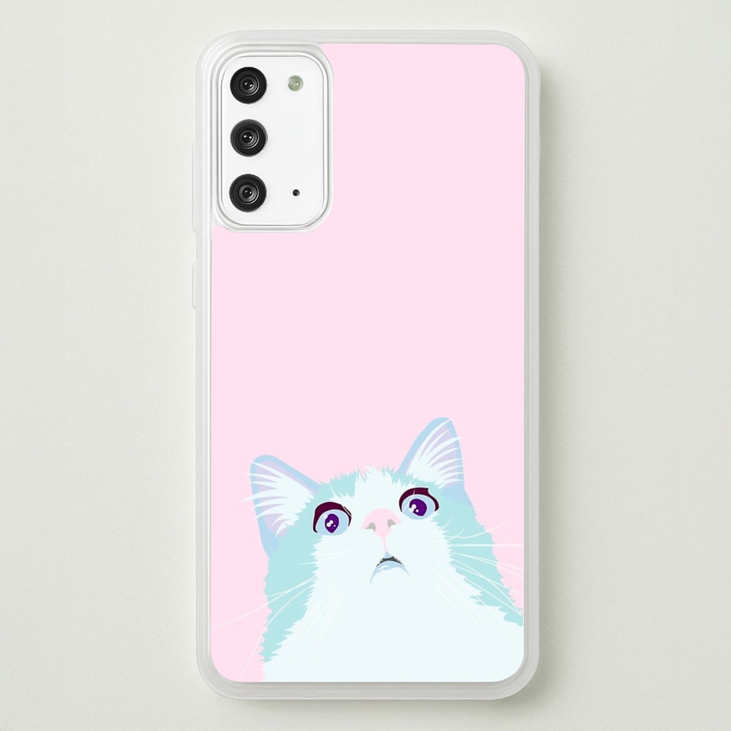 Curious Cat - Phone Case for Galaxy Note 20