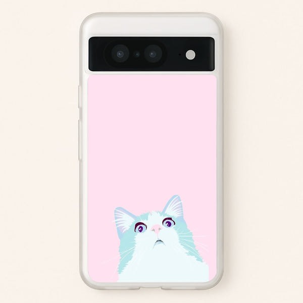 Curious Cat - Phone Case for Google Pixel 8