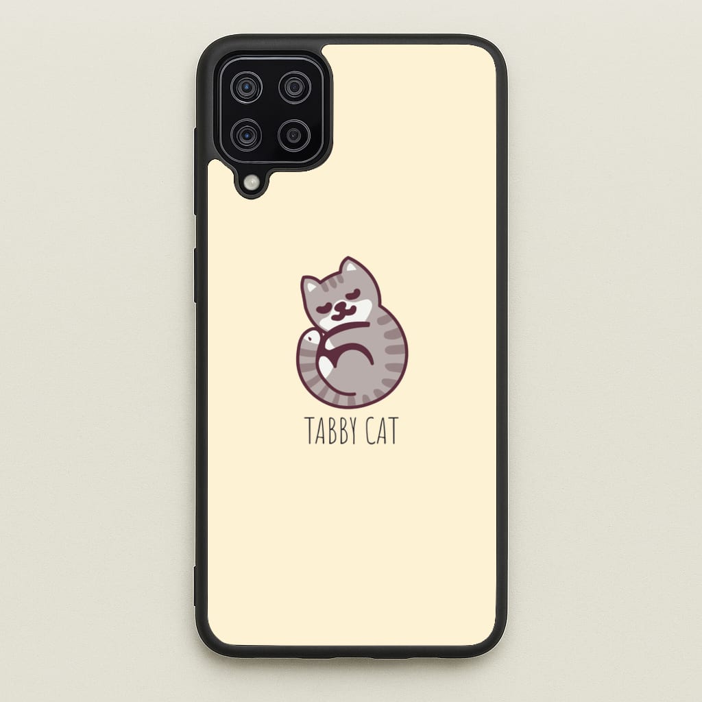 Tabby Cat - Cats - Cats Phone Case for Galaxy A12