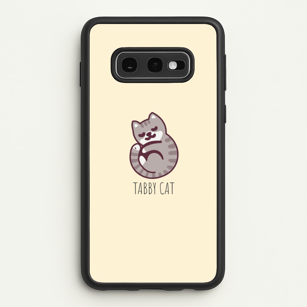 Tabby Cat - Cats - Cats Phone Case for Galaxy S10e