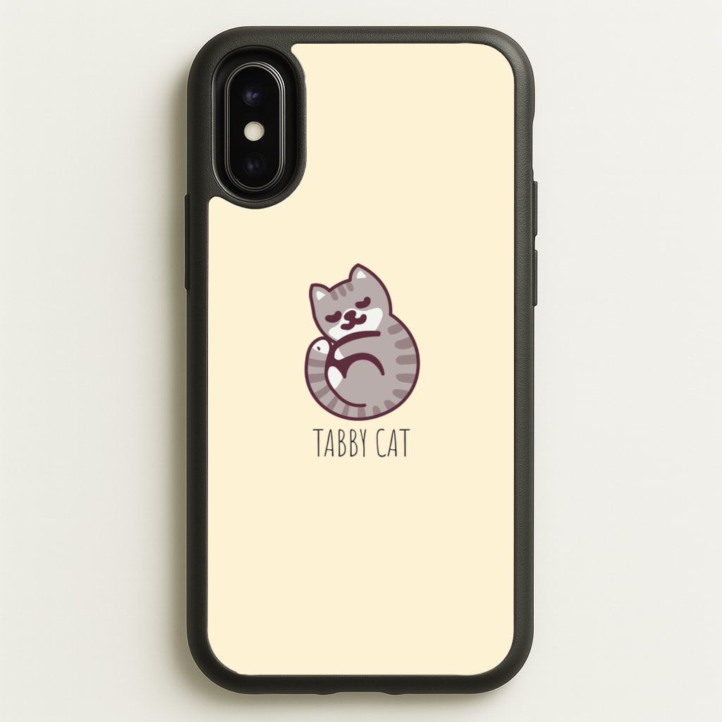 Tabby Cat - Cats - Cats Phone Case for iPhone X / XS