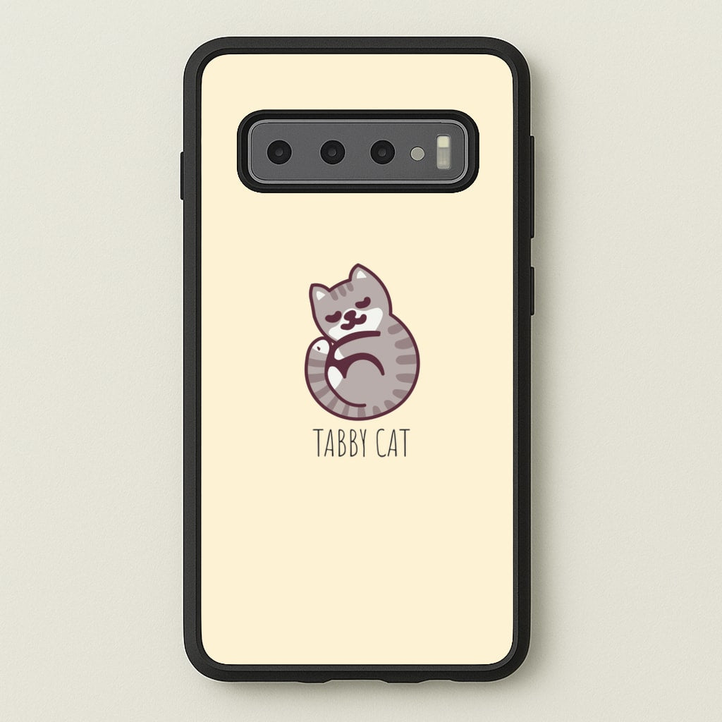 Tabby Cat - Cats - Cats Phone Case for Galaxy S10