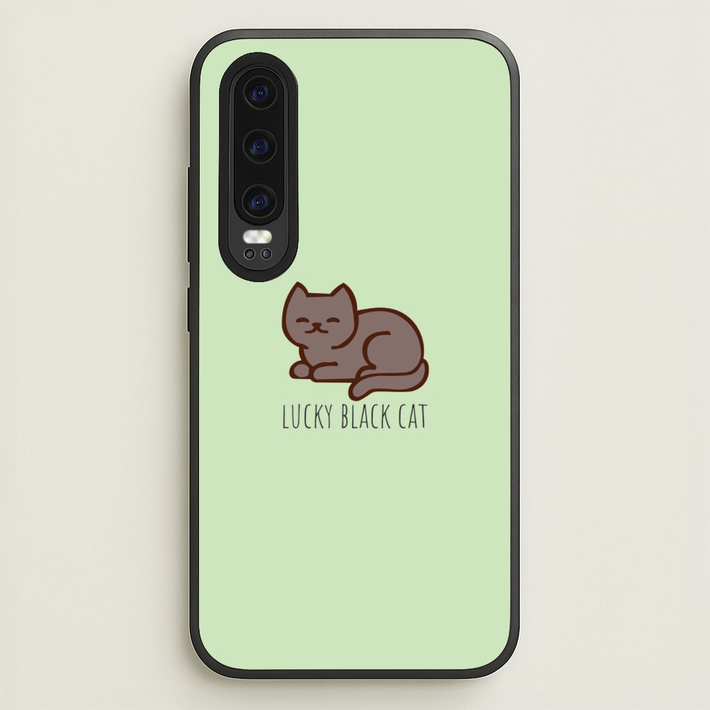 Lucky Black Cat - Cats - Cats Phone Case for Huawei P30