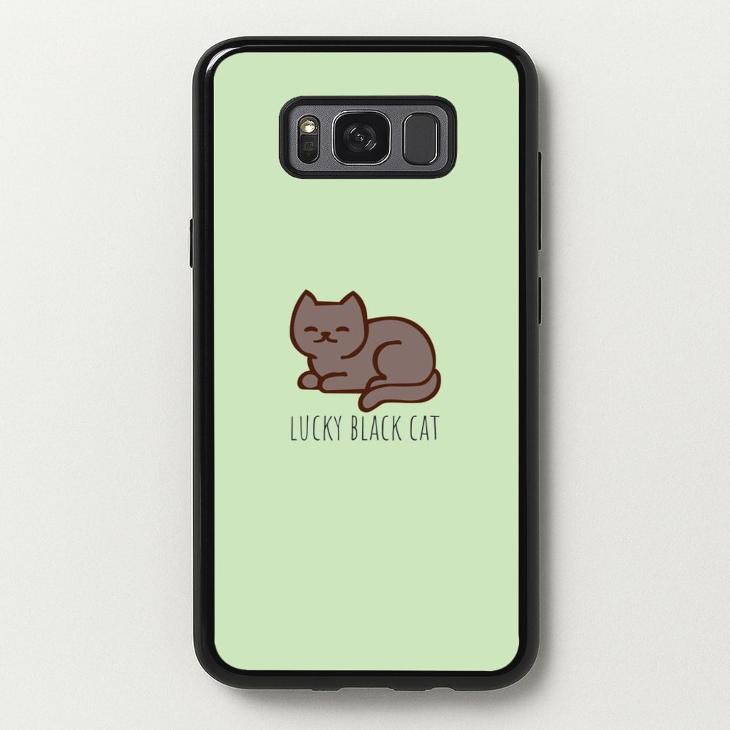 Lucky Black Cat - Cats - Cats Phone Case for Galaxy S8 Plus