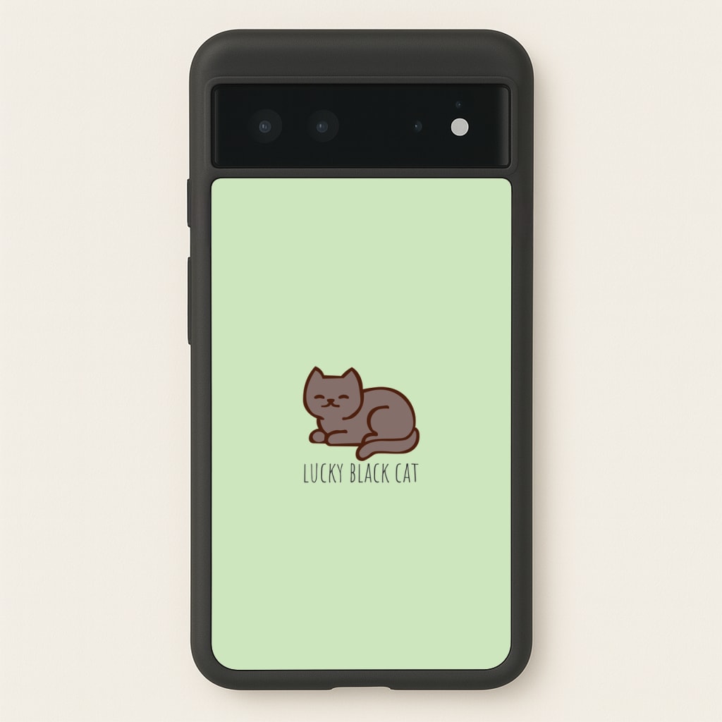 Lucky Black Cat - Cats - Cats Phone Case for Google Pixel 6