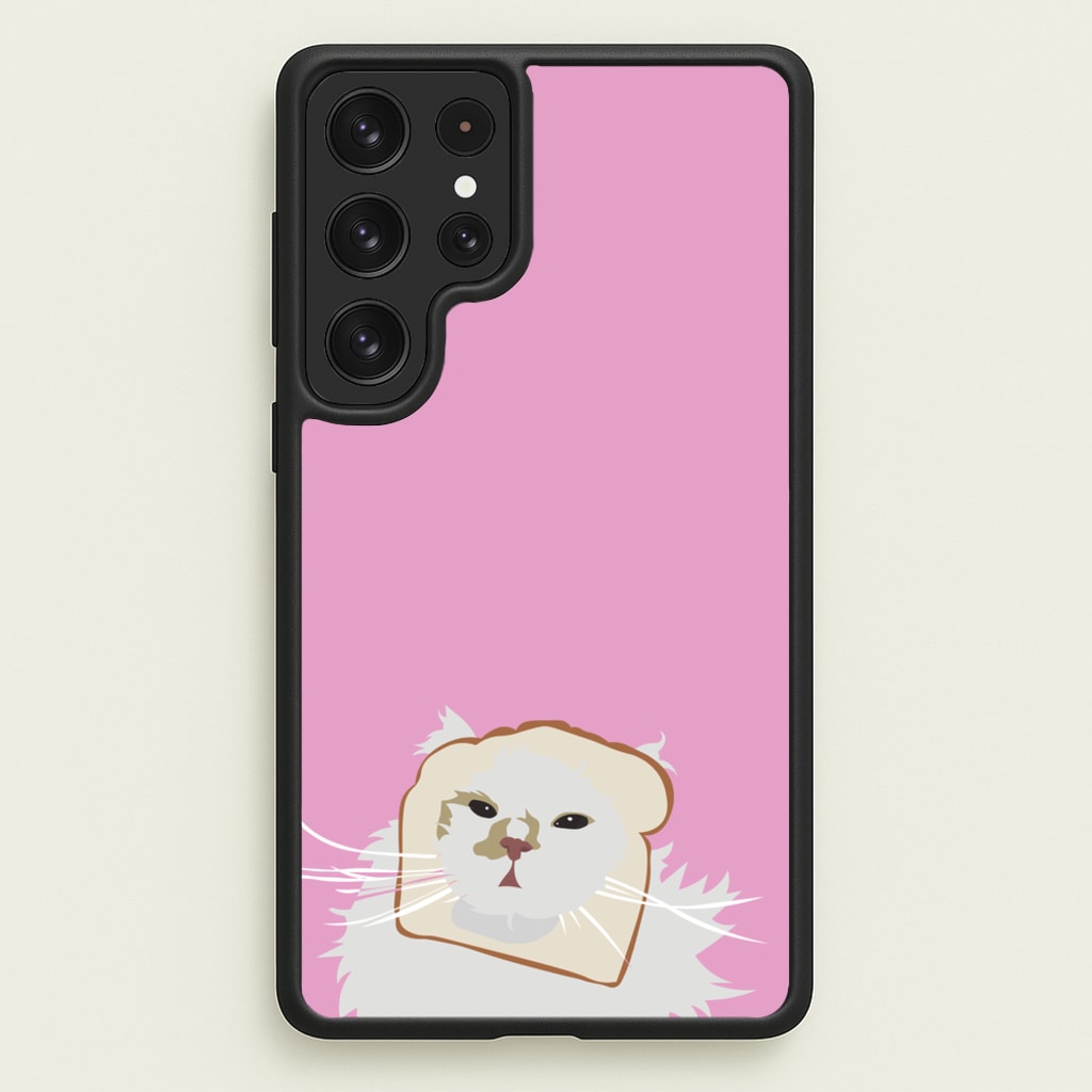 Silly Cat - Cats - Cats Phone Case for Galaxy S22 Ultra