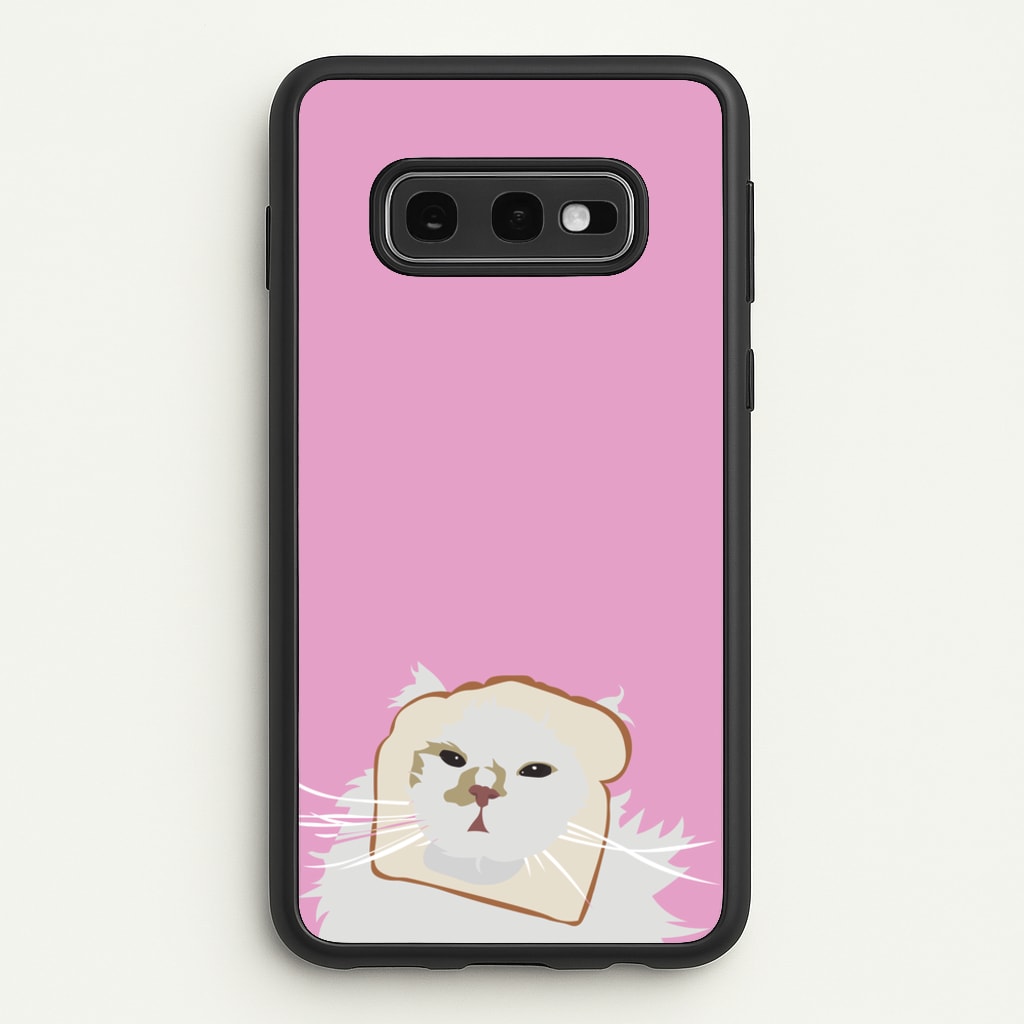 Silly Cat - Cats - Cats Phone Case for Galaxy S10e
