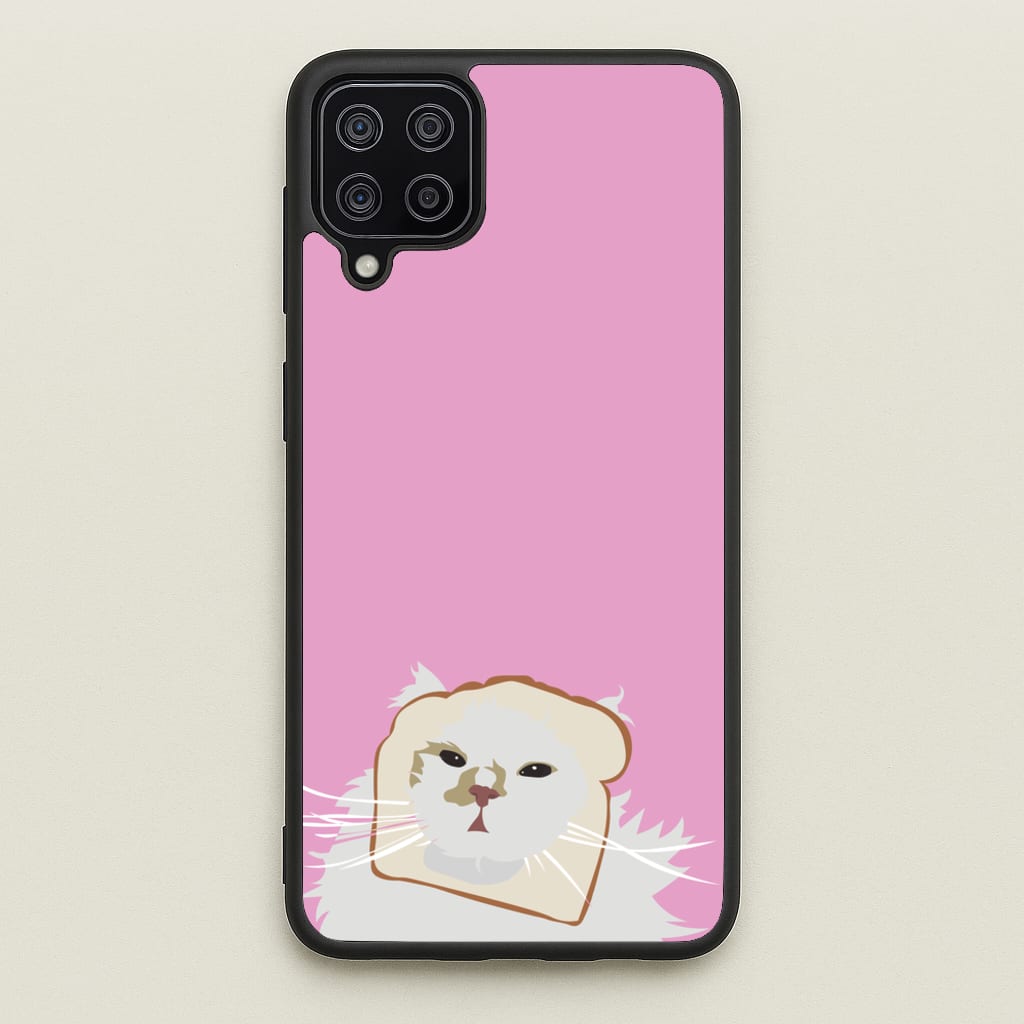 Silly Cat - Cats - Cats Phone Case for Galaxy A12