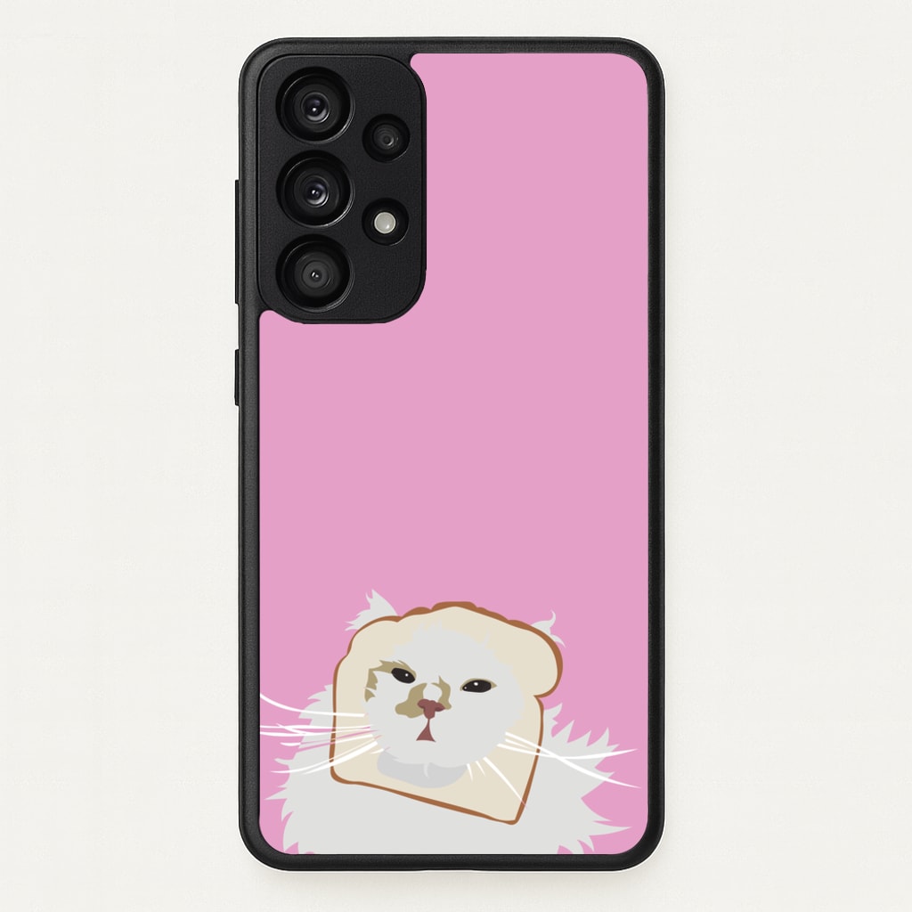 Silly Cat - Cats - Cats Phone Case for Galaxy A53