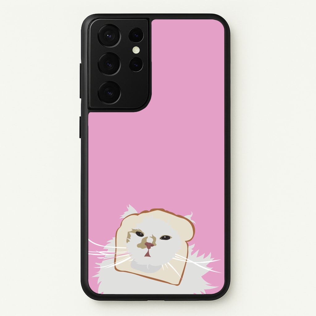 Silly Cat - Cats - Cats Phone Case for Galaxy S21 Ultra