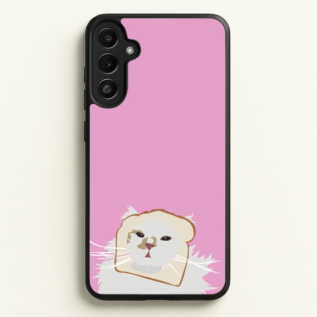 Silly Cat - Cats - Cats Phone Case for Galaxy A34