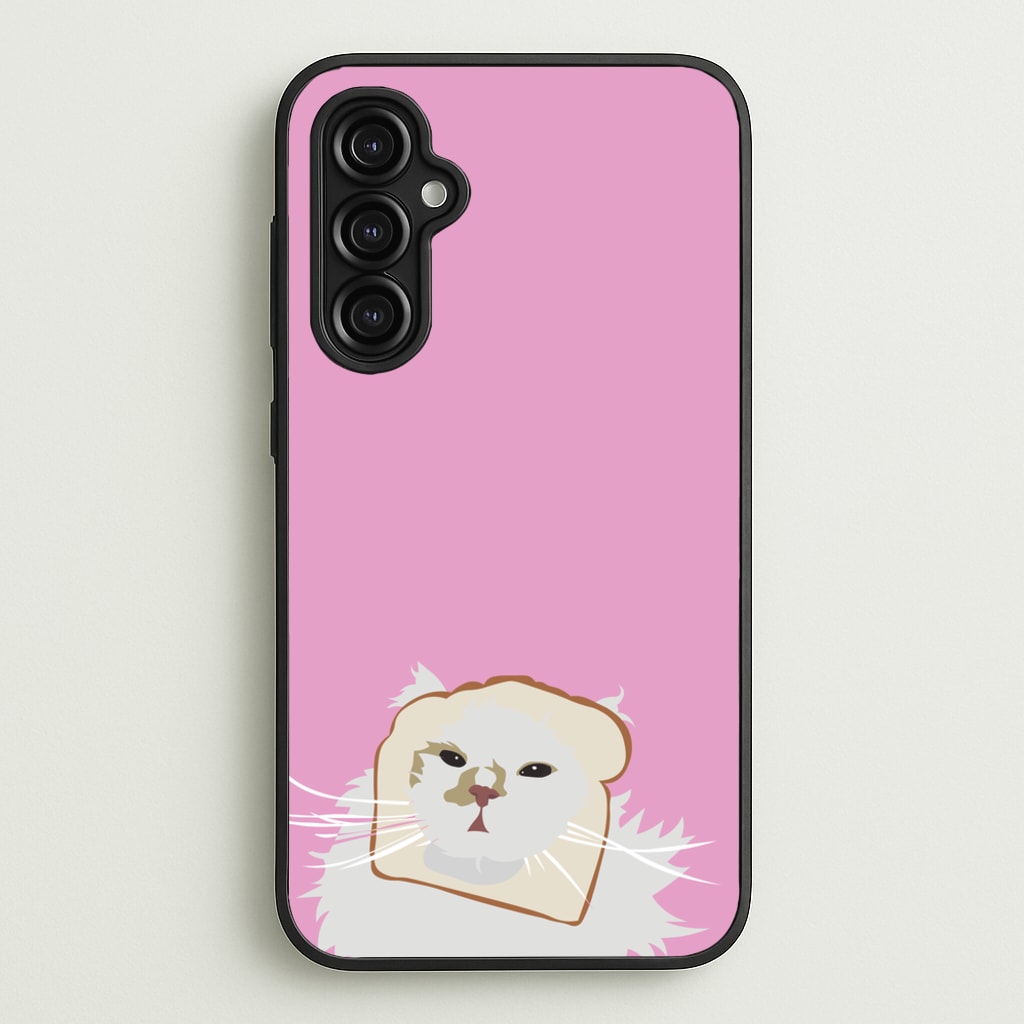 Silly Cat - Cats - Cats Phone Case for Galaxy A14