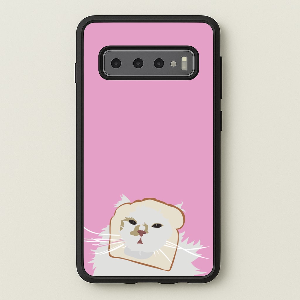 Silly Cat - Cats - Cats Phone Case for Galaxy S10