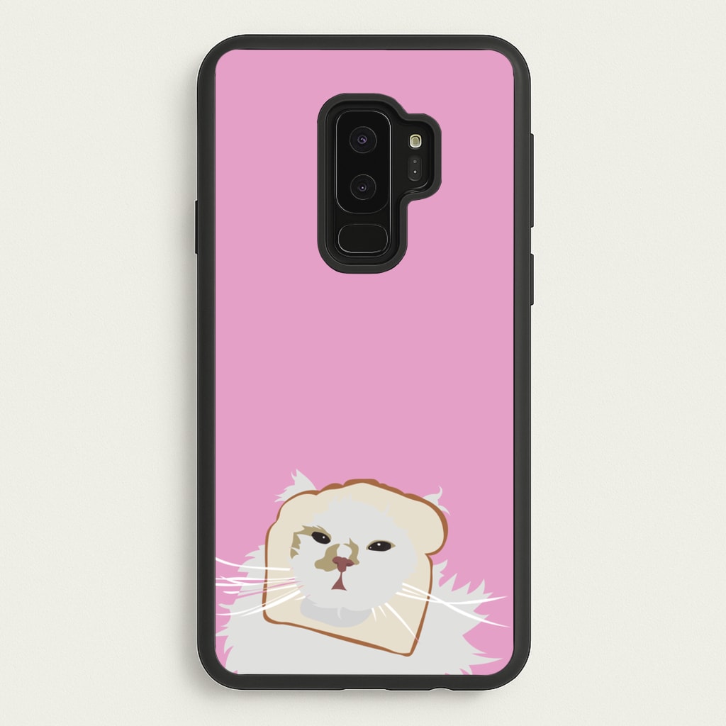 Silly Cat - Cats - Cats Phone Case for Galaxy S9 Plus