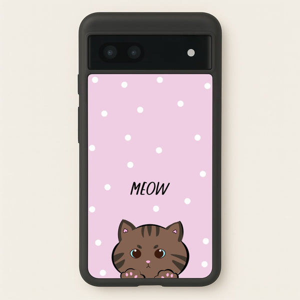Meow Purple - Cats - Cats Phone Case for Google Pixel 6a