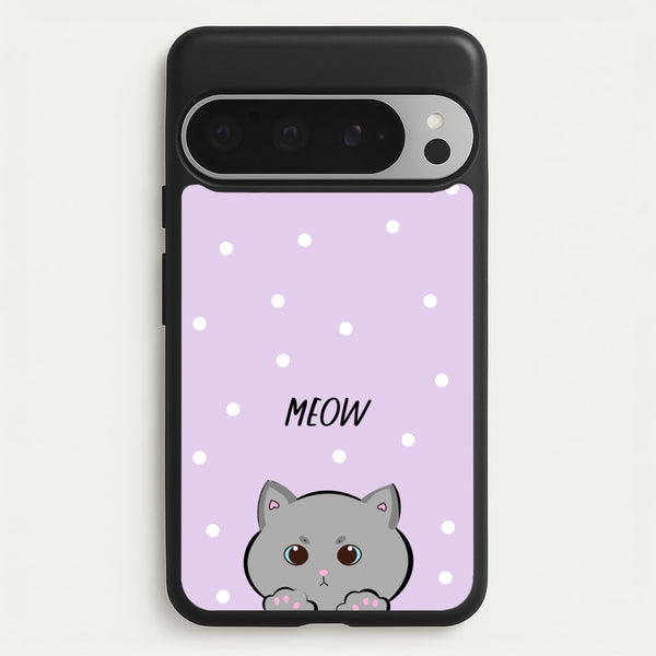 Grey Kitty - Cats - Cats Phone Case for Google Pixel 9 Pro XL