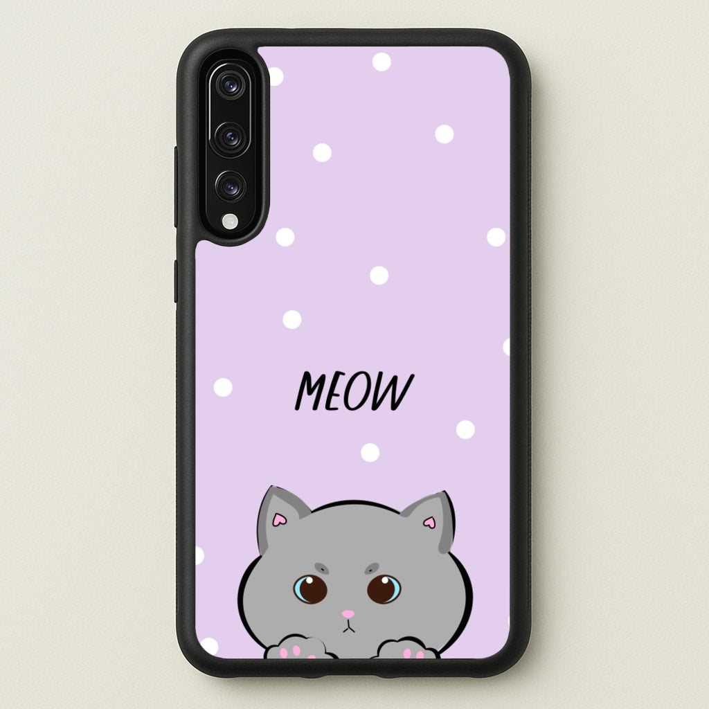 Grey Kitty - Cats - Cats Phone Case for Huawei P20 Pro