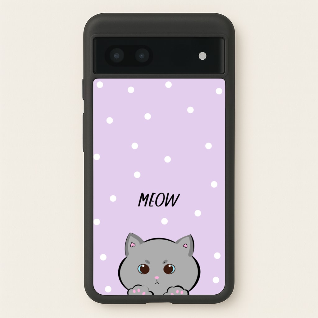 Grey Kitty - Cats - Cats Phone Case for Google Pixel 7a