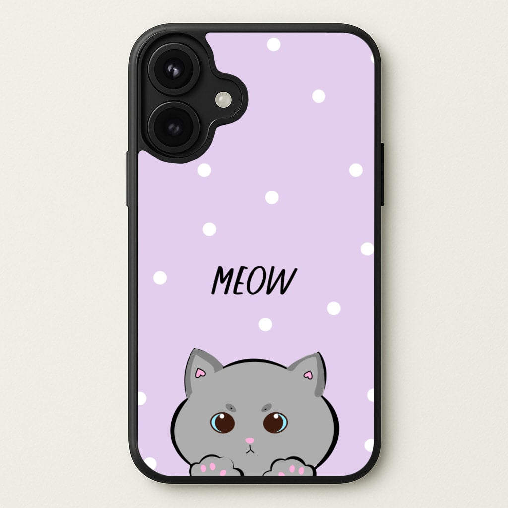 Grey Kitty - Cats Phone Case for iPhone 17