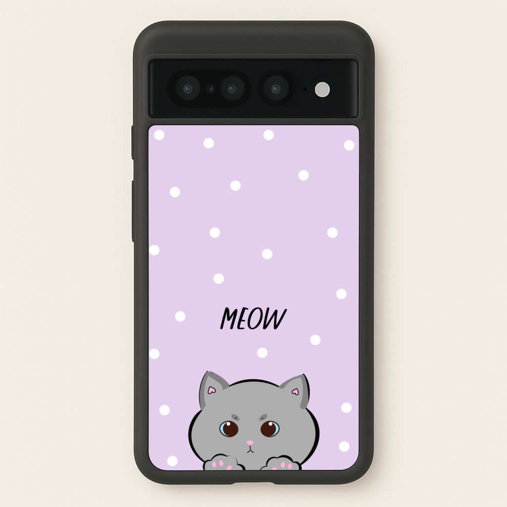 Grey Kitty - Cats - Cats Phone Case for Google Pixel 7 Pro