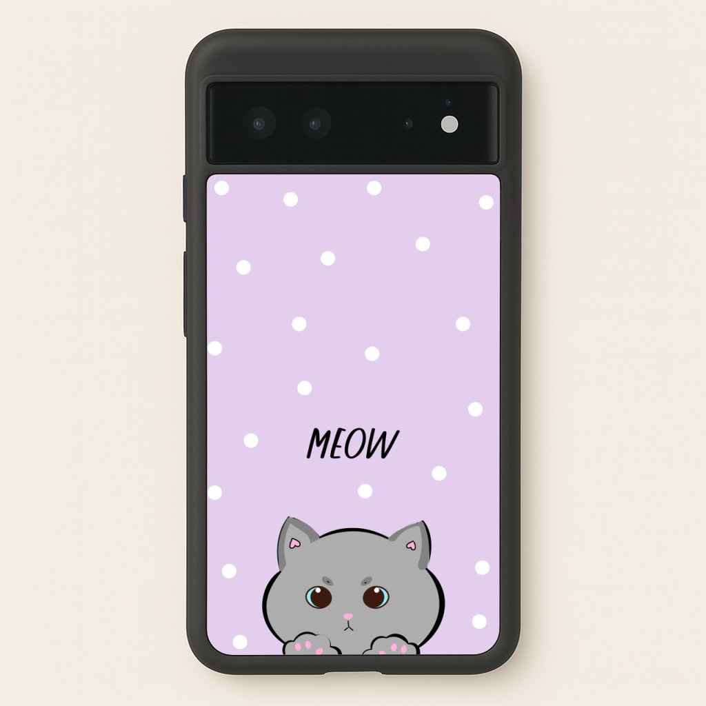 Grey Kitty - Cats - Cats Phone Case for Google Pixel 6