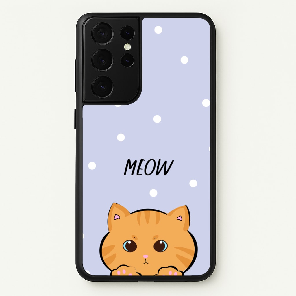 Ginger Cat - Cats - Cats Phone Case for Galaxy S21 Ultra