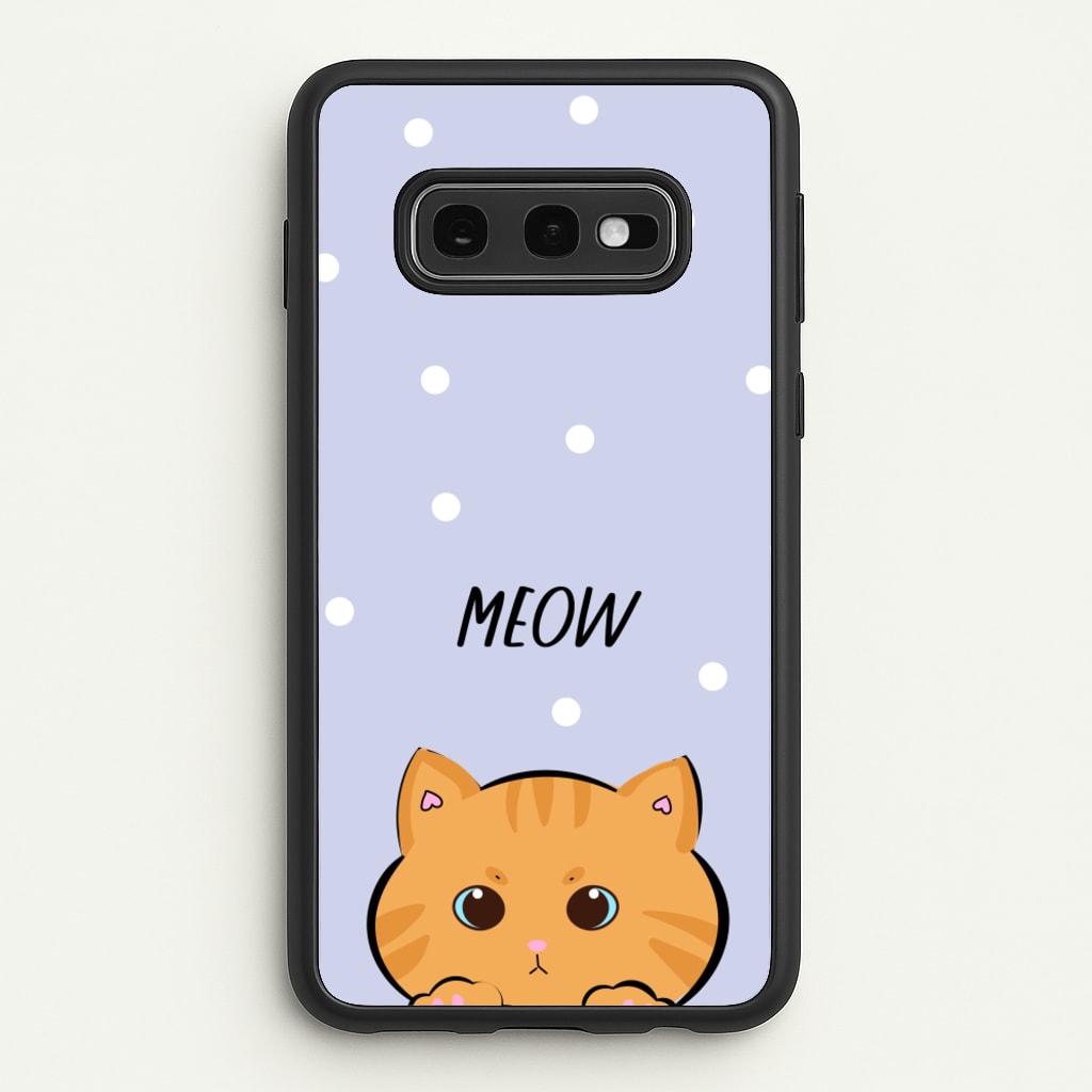 Ginger Cat - Cats - Cats Phone Case for Galaxy S10e