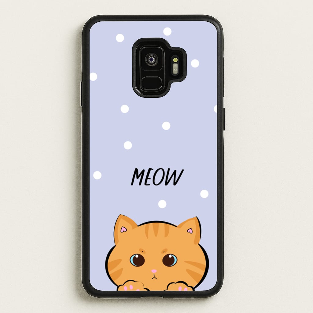 Ginger Cat - Cats - Cats Phone Case for Galaxy S9