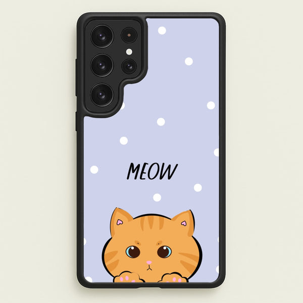 Ginger Cat - Cats - Cats Phone Case for Galaxy S22 Ultra