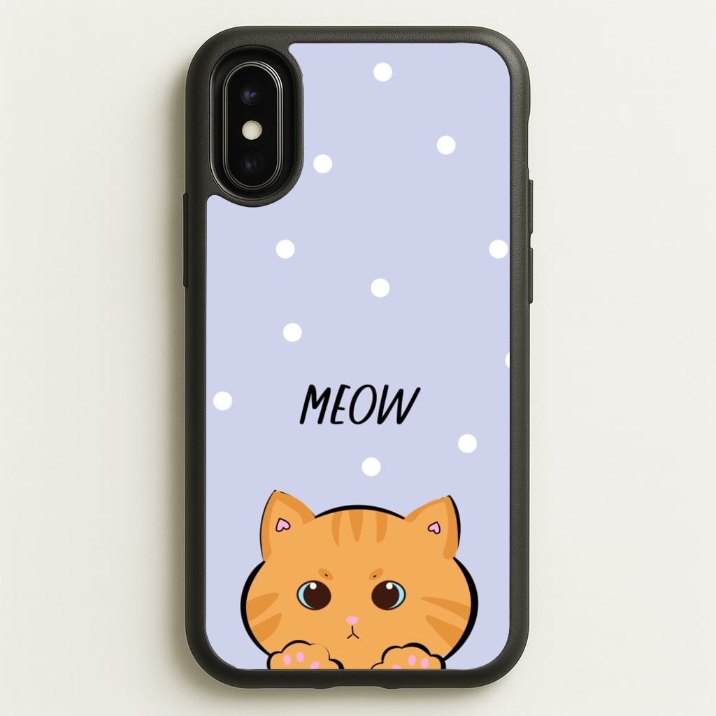 Ginger Cat - Cats - Cats Phone Case for iPhone X / XS