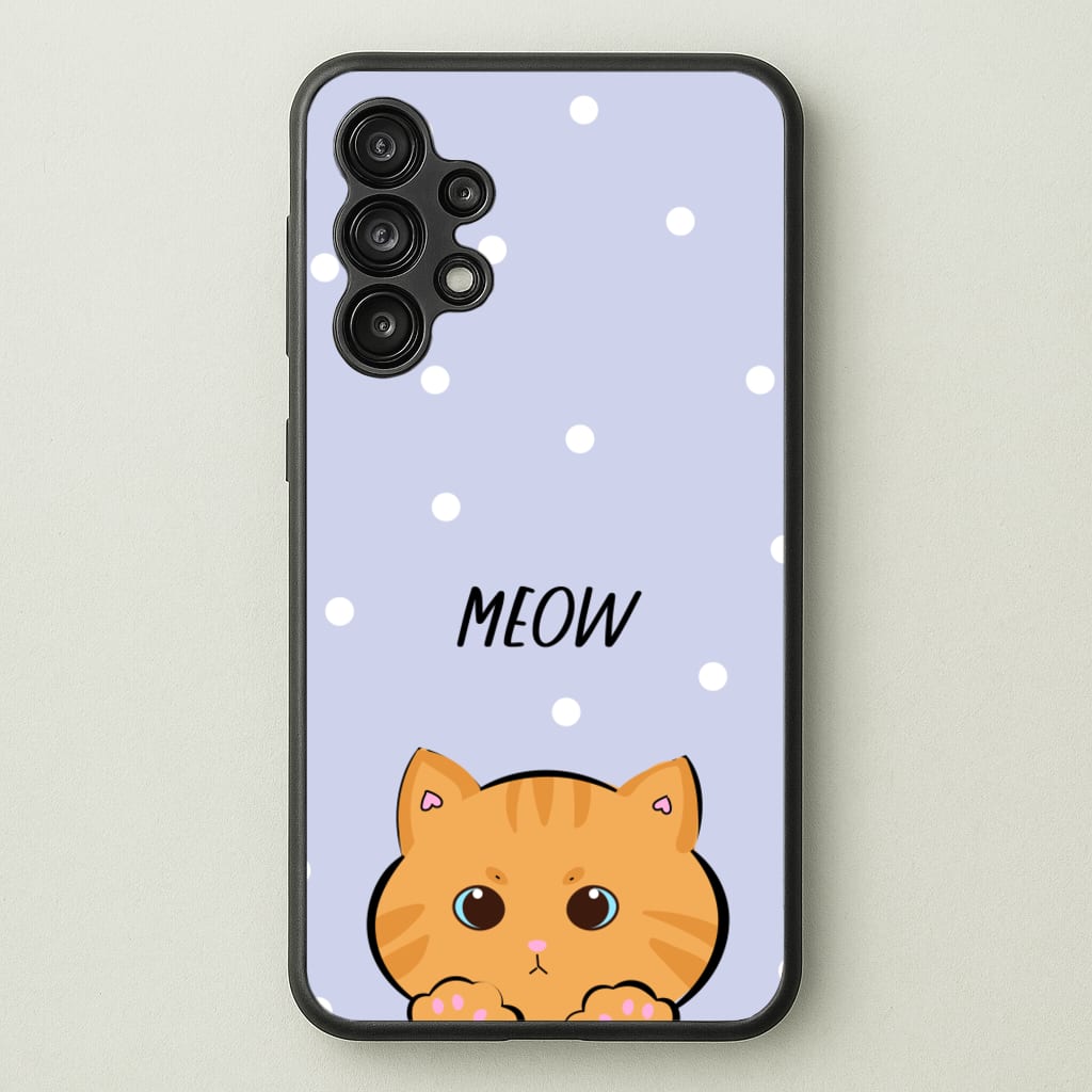 Ginger Cat - Cats - Cats Phone Case for Galaxy A13