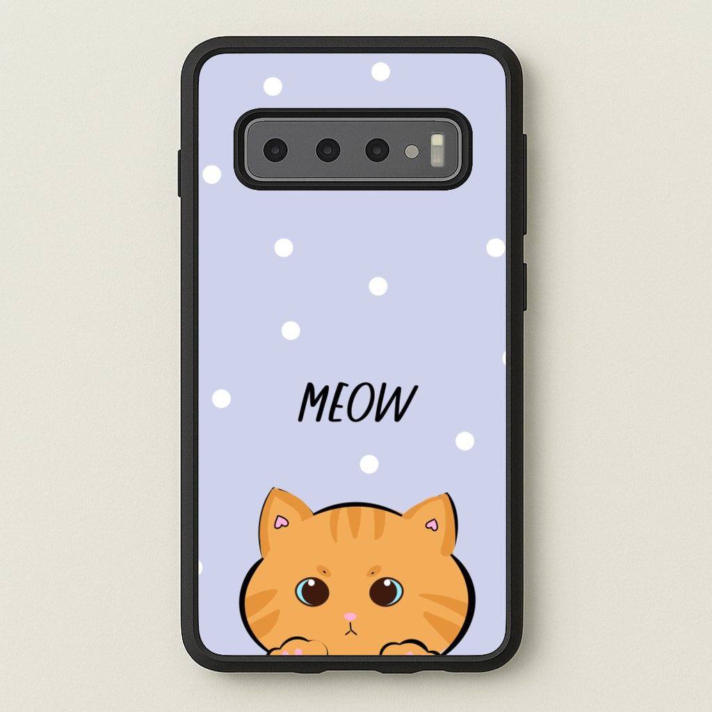 Ginger Cat - Cats - Cats Phone Case for Galaxy S10