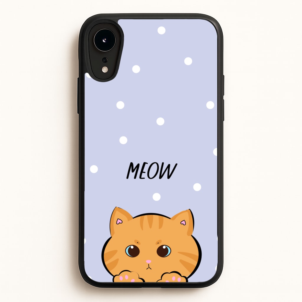Ginger Cat - Cats - Cats Phone Case for iPhone XR