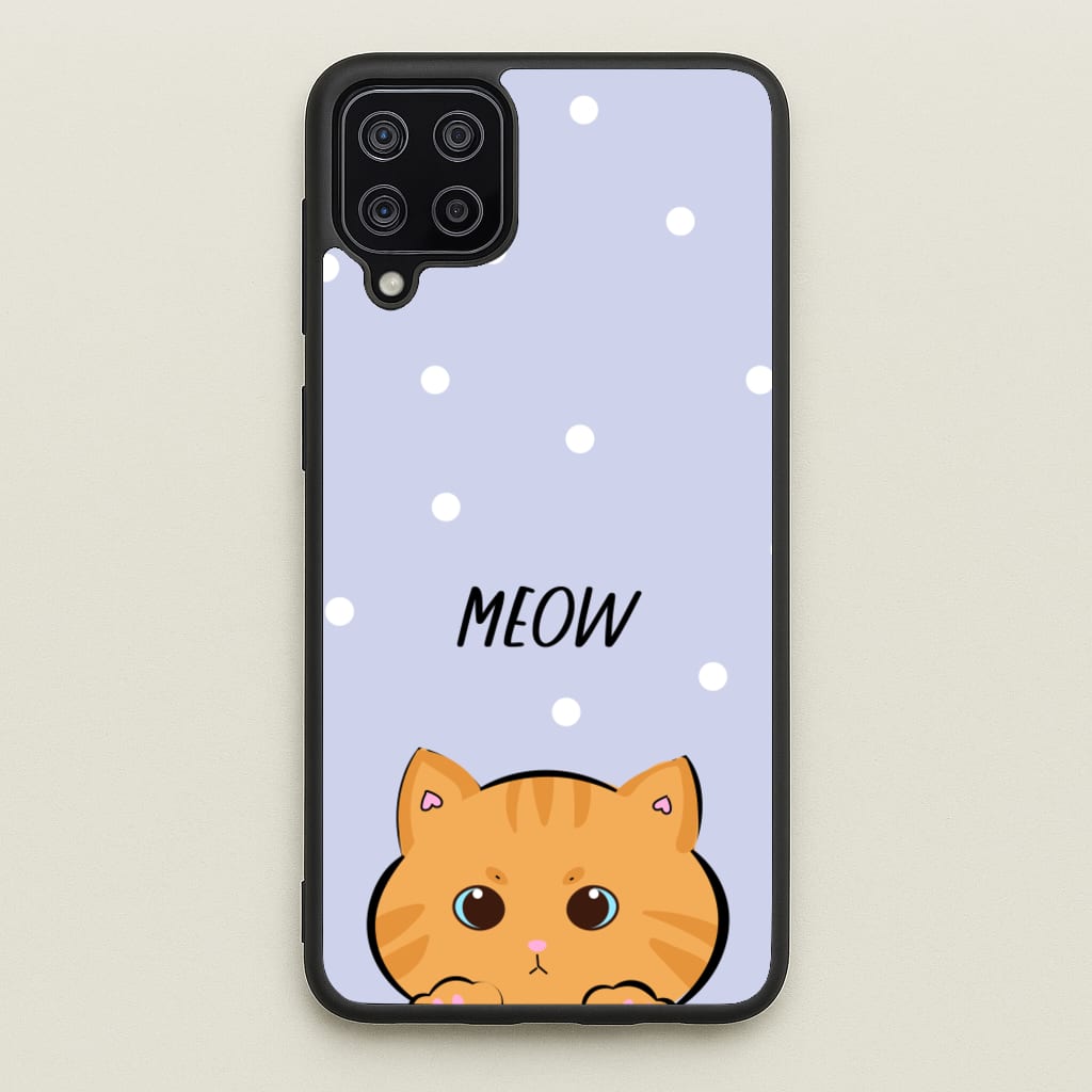 Ginger Cat - Cats - Cats Phone Case for Galaxy A12