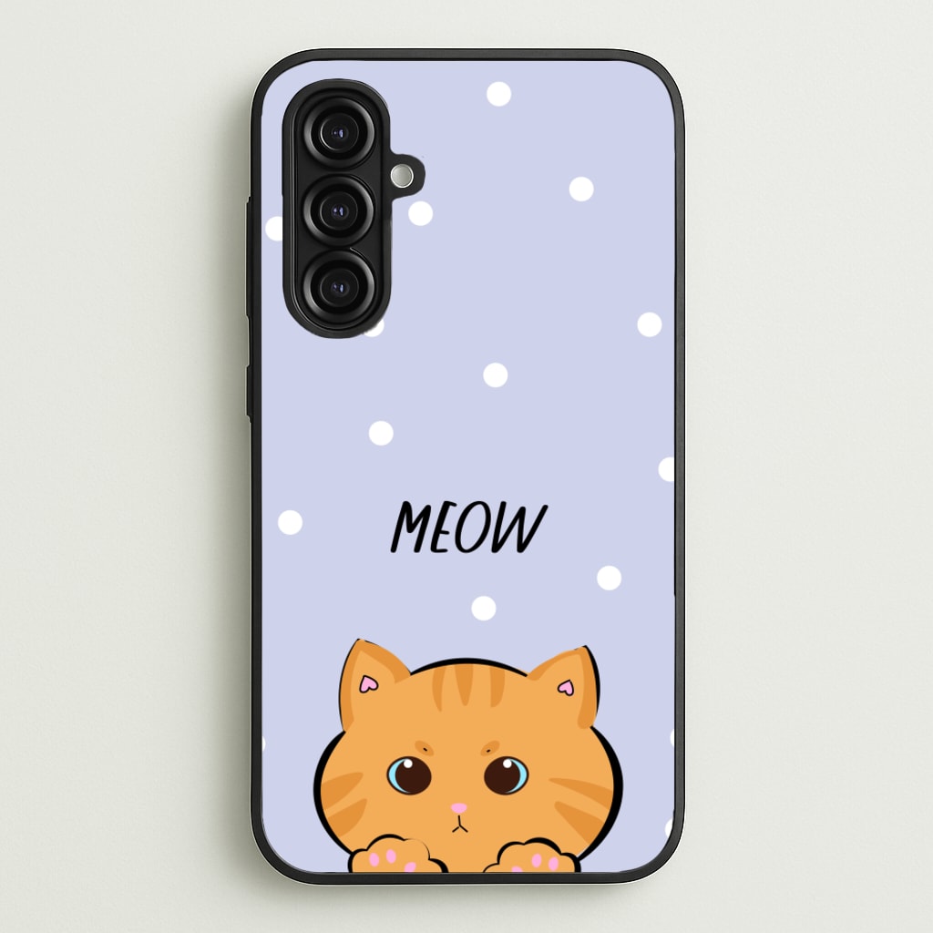 Ginger Cat - Cats - Cats Phone Case for Galaxy A16