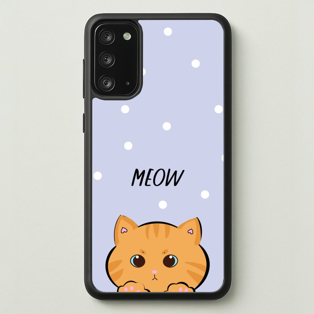 Ginger Cat - Cats - Cats Phone Case for Galaxy Note 20