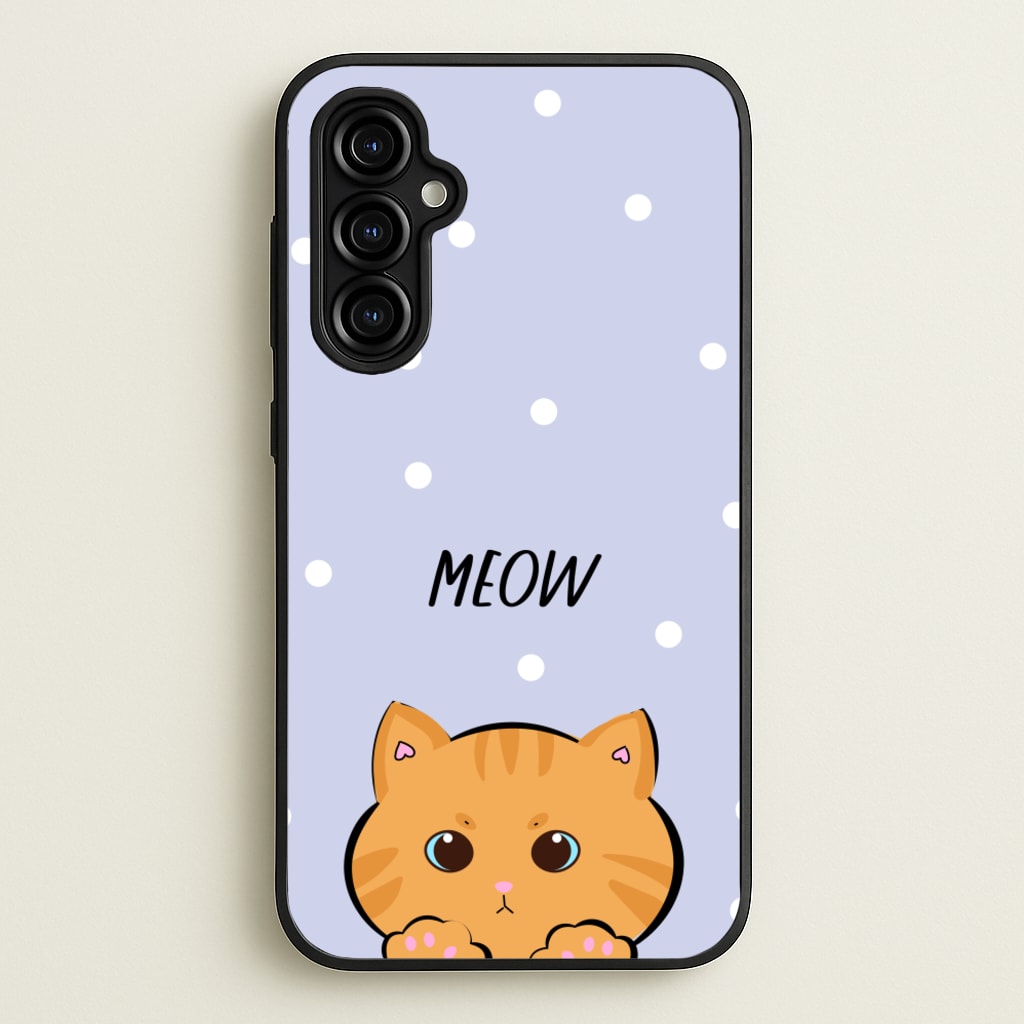 Ginger Cat - Cats - Cats Phone Case for Galaxy A54