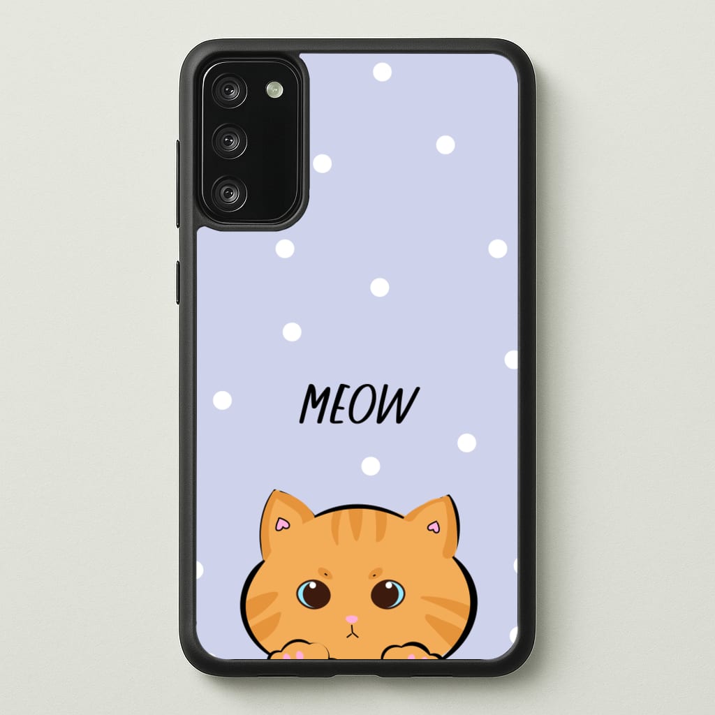 Ginger Cat - Cats - Cats Phone Case for Galaxy A41