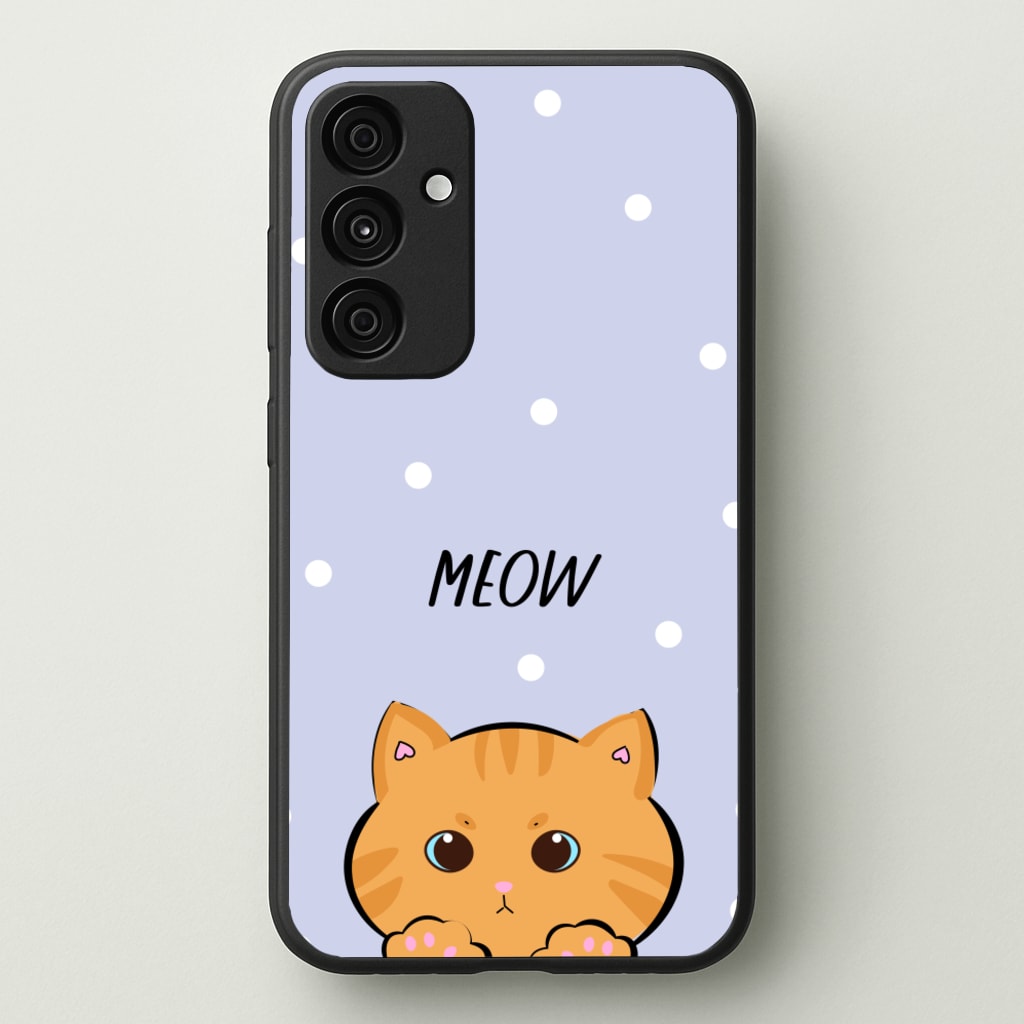 Ginger Cat - Cats - Cats Phone Case for Galaxy A15
