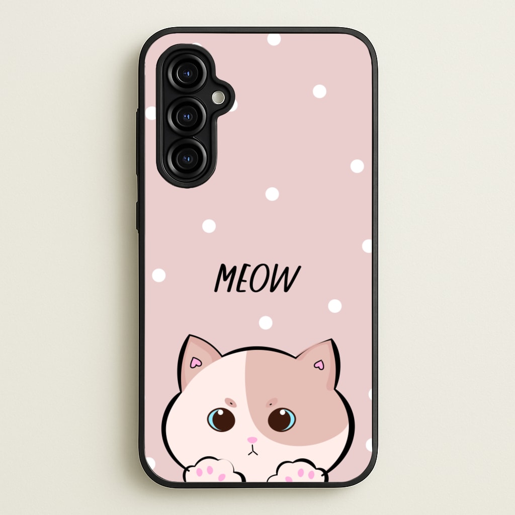 Pale Cat - Cats - Cats Phone Case for Galaxy A54