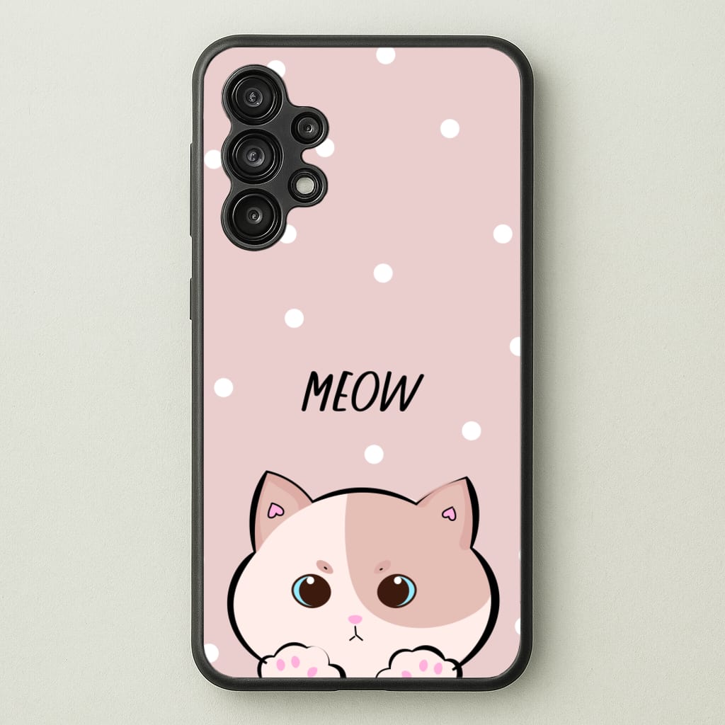 Pale Cat - Cats - Cats Phone Case for Galaxy A13