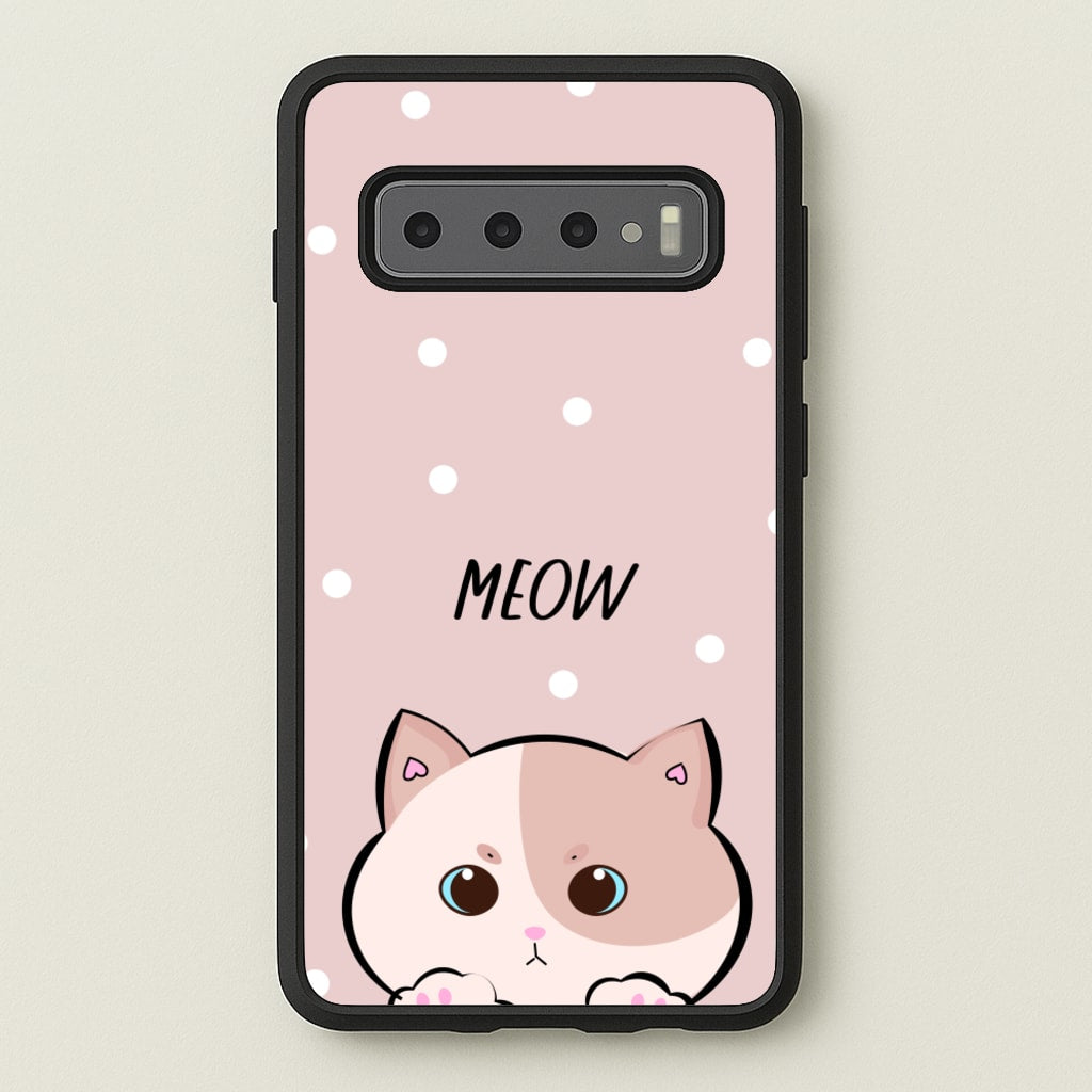 Pale Cat - Cats - Cats Phone Case for Galaxy S10 Plus
