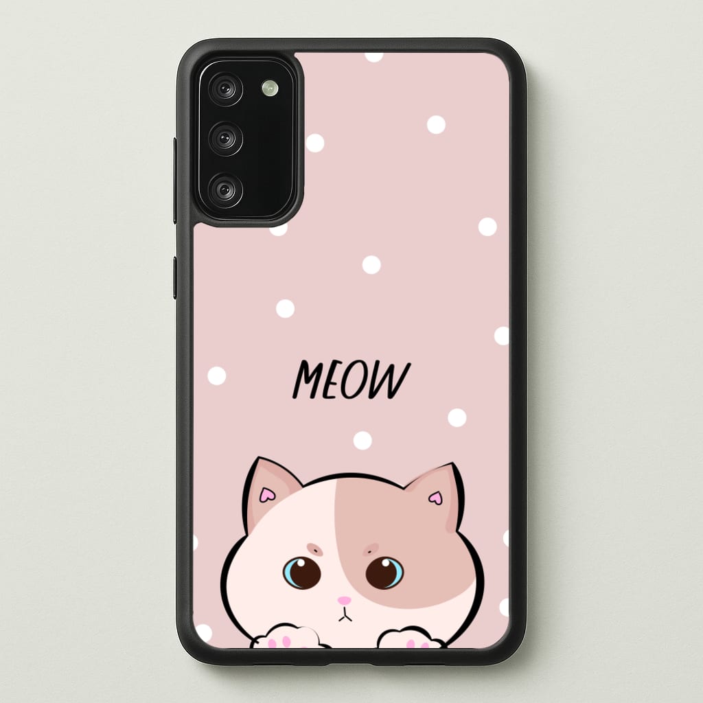 Pale Cat - Cats - Cats Phone Case for Galaxy A41