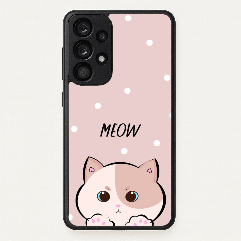 Pale Cat - Cats - Cats Phone Case for Galaxy A33