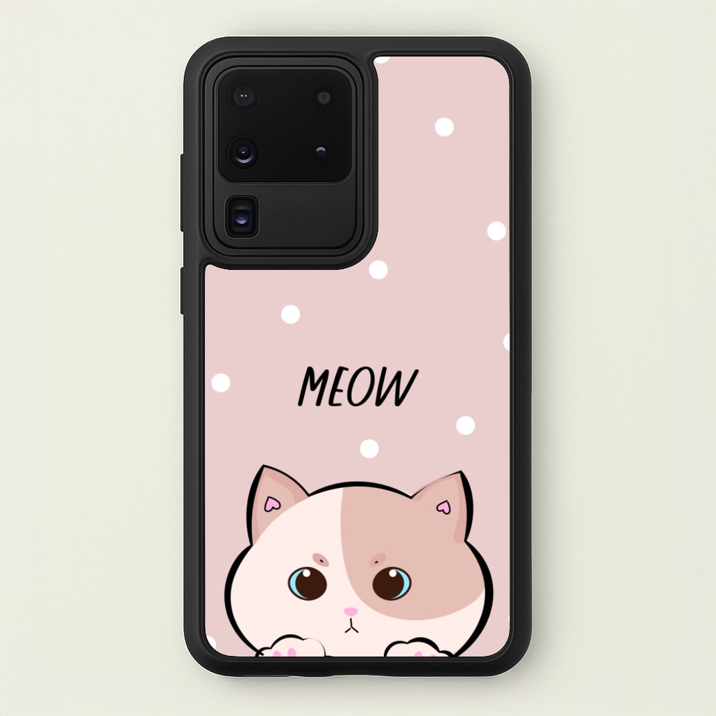 Pale Cat - Cats - Cats Phone Case for Galaxy S20 Ultra