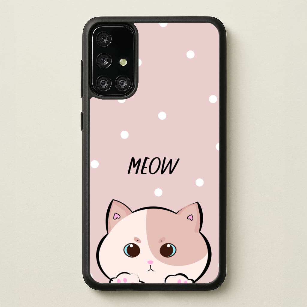 Pale Cat - Cats - Cats Phone Case for Galaxy A71