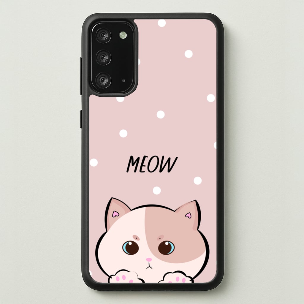 Pale Cat - Cats - Cats Phone Case for Galaxy Note 20