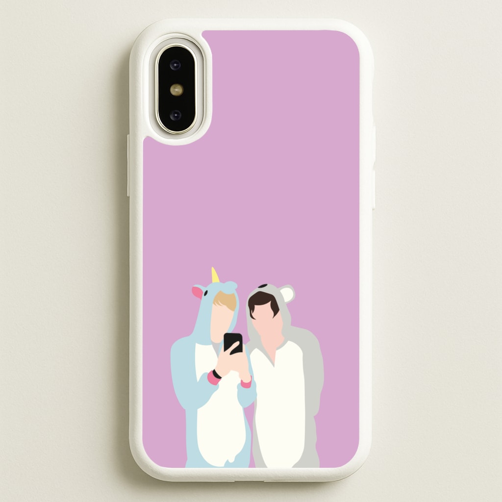 Onsies - S & C - Sam And Colby Phone Case for iPhone X / XS