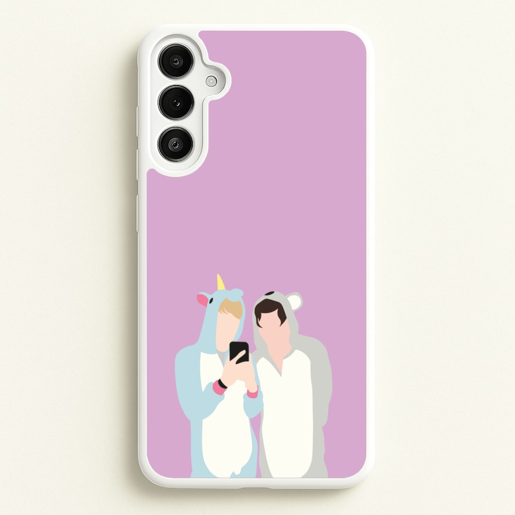 Onsies - S & C - Sam And Colby Phone Case for Galaxy A34